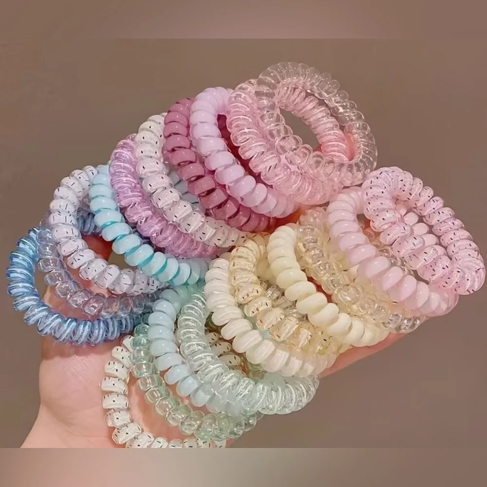 Kids Hair Care‎ Spiral Hair Ties - Multicolor